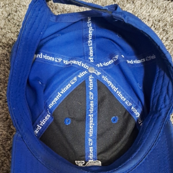 Vineyard Vines Nylon Trucker Baseball Hat - Blue Gray - Picture 3 of 7